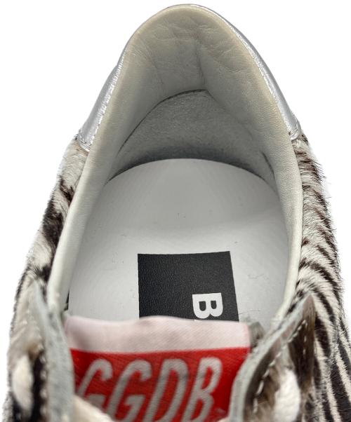 GOLDEN GOOSE（ゴールデングース）GOLDEN GOOSE (ゴールデングース) Ball star ホワイト×ブラック サイズ:35の古着・服飾アイテム