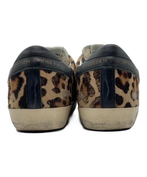 GOLDEN GOOSE（ゴールデングース）GOLDEN GOOSE (ゴールデングース) SUPER STAR ブラウン×ホワイト サイズ:36の古着・服飾アイテム