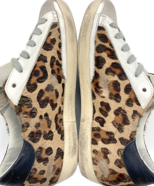 GOLDEN GOOSE（ゴールデングース）GOLDEN GOOSE (ゴールデングース) SUPER STAR ブラウン×ホワイト サイズ:36の古着・服飾アイテム
