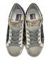 中古・古着 GOLDEN GOOSE (ゴールデングース) SUPER STAR ブラウン×ホワイト サイズ:36：15000円