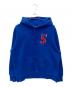 Supreme（シュプリーム）の古着「S Logo Hooded Sweatshirt」｜ブルー