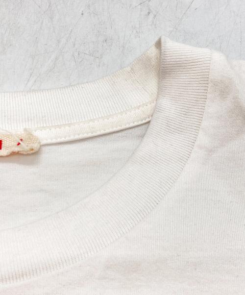 MARNI（マルニ）MARNI (マルニ) パッチワーク ロゴTシャツ ホワイト サイズ:Mの古着・服飾アイテム