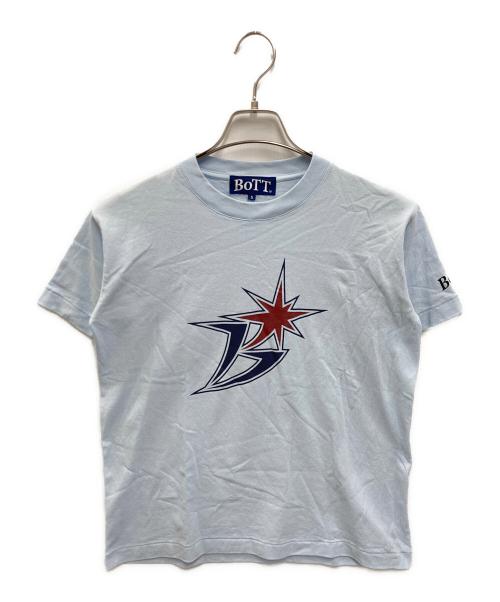 BoTT（ボット）BoTT (ボット) B LOGO TEE ブルー サイズ:Sの古着・服飾アイテム