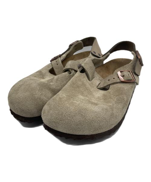 BIRKENSTOCK（ビルケンシュトック）BIRKENSTOCK (ビルケンシュトック) BOSTON BS ベージュ サイズ:24.5cmの古着・服飾アイテム