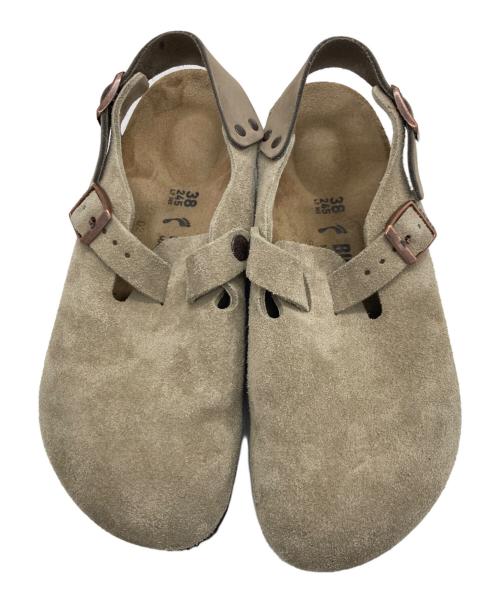 BIRKENSTOCK（ビルケンシュトック）BIRKENSTOCK (ビルケンシュトック) BOSTON BS ベージュ サイズ:24.5cmの古着・服飾アイテム