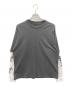 HUF（ハフ）の古着「LEON LS DOUBLE LAYER TOP」｜ブラック