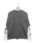 HUF (ハフ) LEON LS DOUBLE LAYER TOP ブラック サイズ:L：8000円