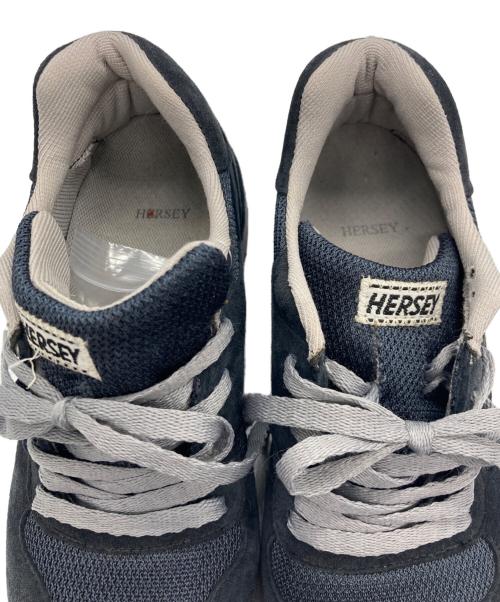 HERSEY（ハーシー）HERSEY (ハーシー) ローカットスニーカー ネイビー サイズ:SIZE 7 1/2の古着・服飾アイテム