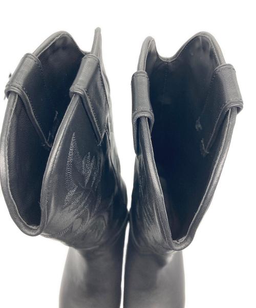 REMME（レメ）REMME (レメ) ウェスタンブーツ ブラック サイズ:SIZE 38の古着・服飾アイテム