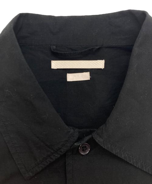 BLURHMS（ブラームス）blurhms (ブラームス) シャンブレー ミリタリー シャツ ブラック サイズ:2の古着・服飾アイテム