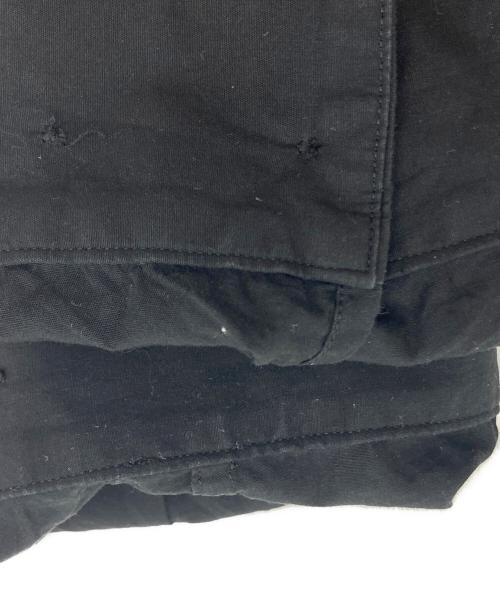 BLURHMS（ブラームス）blurhms (ブラームス) シャンブレー ミリタリー シャツ ブラック サイズ:2の古着・服飾アイテム