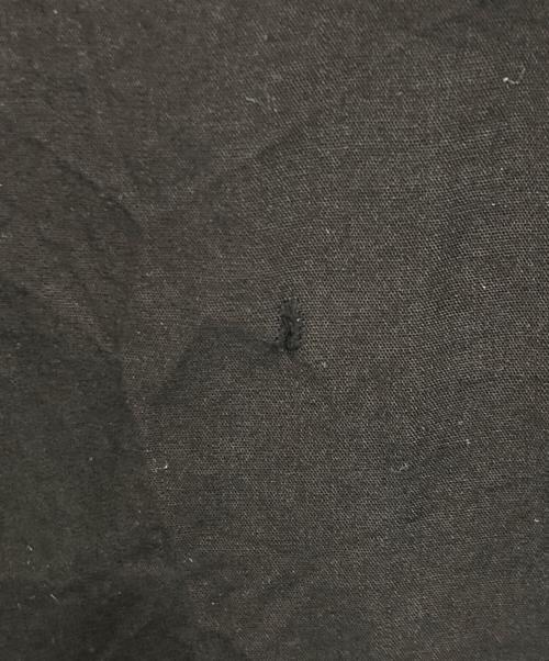 BLURHMS（ブラームス）blurhms (ブラームス) シャンブレー ミリタリー シャツ ブラック サイズ:2の古着・服飾アイテム