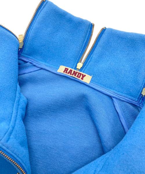 RANDY（ランディー）RANDY (ランディー) ジップアップスウェット ブルー サイズ:2の古着・服飾アイテム