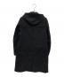 UNDERCOVERISM (アンダーカバーイズム) ロングダッフルコート ブラック サイズ:2：20000円
