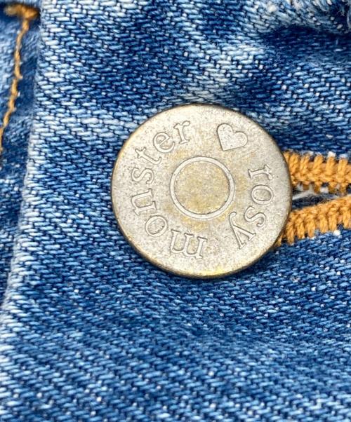 rosy monster（ロージーモンスター）rosy monster (ロージーモンスター) 2way tulle frill denim jacket インディゴ サイズ:FREEの古着・服飾アイテム