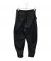 ato (アトウ) リサイクルポリエステルカフスパンツ ブラック サイズ:44：12000円