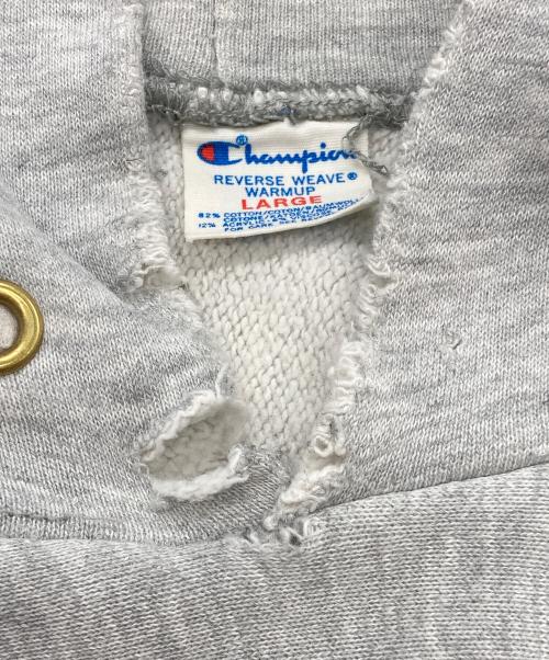 Champion REVERSE WEAVE（チャンピオン リバース ウィーブ）Champion REVERSE WEAVE (チャンピオン リバース ウィーブ) 【古着】ヴィンテージプルオーバーパーカー グレー サイズ:Lの古着・服飾アイテム