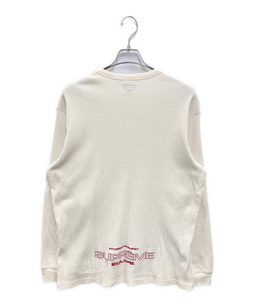 SUPREME（シュプリーム）Supreme (シュプリーム) Equipe Thermal L/S TEE ベージュ サイズ:Lの古着・服飾アイテム