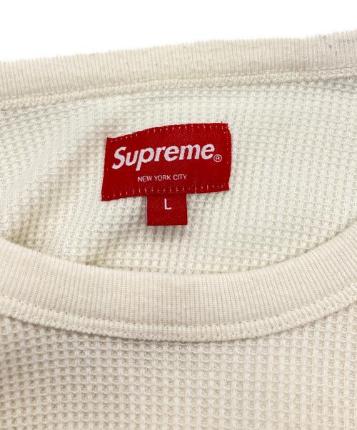 SUPREME（シュプリーム）Supreme (シュプリーム) Equipe Thermal L/S TEE ベージュ サイズ:Lの古着・服飾アイテム