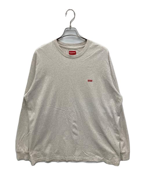 SUPREME（シュプリーム）Supreme (シュプリーム) SMALL BOX LOGO L/S TEE アイボリー サイズ:XLの古着・服飾アイテム