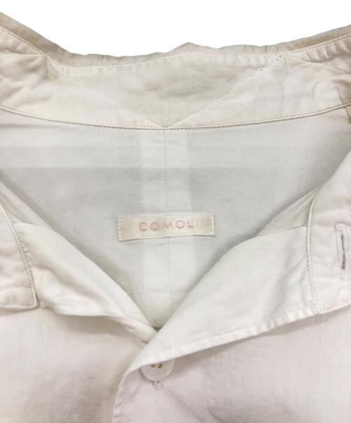 COMOLI（コモリ）COMOLI (コモリ) コモリシャツ ホワイト サイズ:5の古着・服飾アイテム