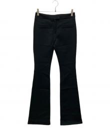 courreges（クレージュ）の古着「フレアパンツ」｜ブラック