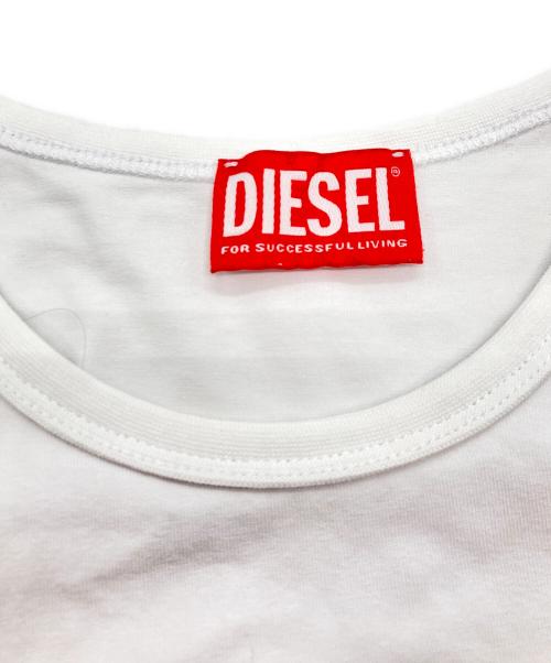 DIESEL（ディーゼル）DIESEL (ディーゼル) T-ANGIE ホワイト サイズ:XSの古着・服飾アイテム
