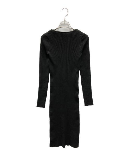 coperni（コペルニ）COPERNI (コペルニ) カットアウトミディドレス ブラック サイズ:XSの古着・服飾アイテム