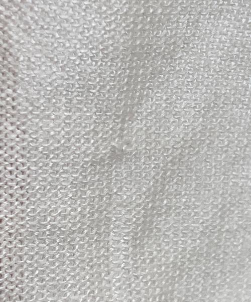 PRADA（プラダ）PRADA (プラダ) シルクブレンドカーディガン アイボリー サイズ:36の古着・服飾アイテム