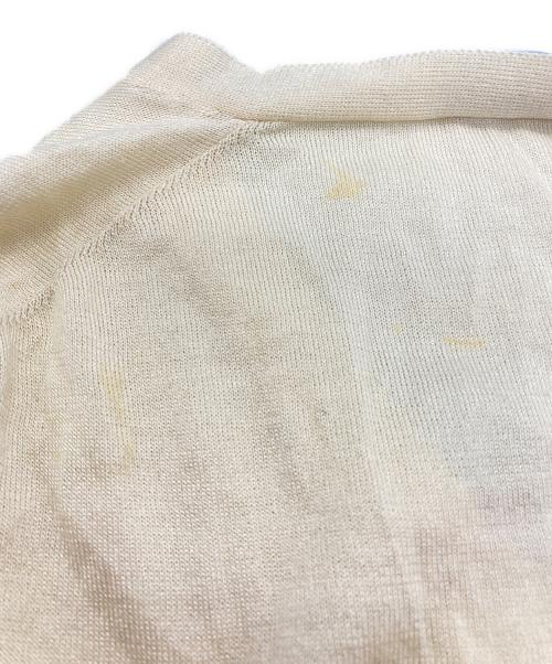 PRADA（プラダ）PRADA (プラダ) シルクブレンドカーディガン アイボリー サイズ:36の古着・服飾アイテム