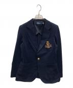 POLO RALPH LAURENポロ・ラルフローレン）の古着「金釦 紺ブレザー」｜ネイビー