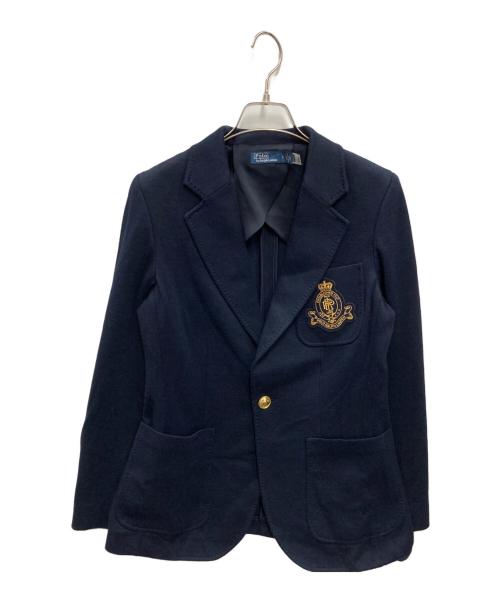 POLO RALPH LAUREN（ポロ・ラルフローレン）POLO RALPH LAUREN (ポロ・ラルフローレン) 金釦 紺ブレザー ネイビー サイズ:2の古着・服飾アイテム