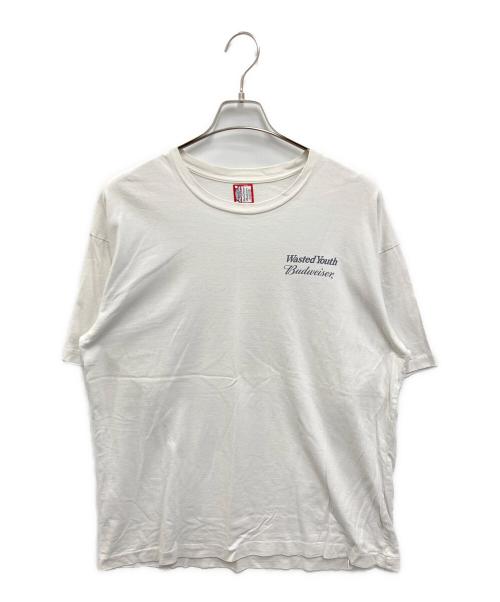 WASTED YOUTH（ウェイステッドユース）Wasted Youth (ウェイステッドユース) バックプリントTEE ホワイト サイズ:XLの古着・服飾アイテム