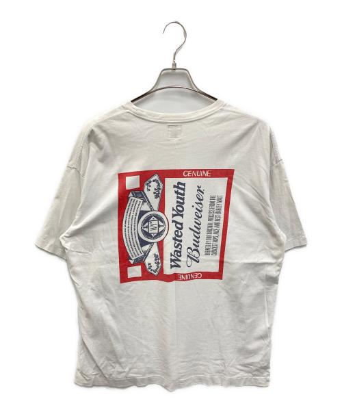 WASTED YOUTH（ウェイステッドユース）Wasted Youth (ウェイステッドユース) バックプリントTEE ホワイト サイズ:XLの古着・服飾アイテム