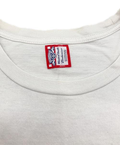 WASTED YOUTH（ウェイステッドユース）Wasted Youth (ウェイステッドユース) バックプリントTEE ホワイト サイズ:XLの古着・服飾アイテム