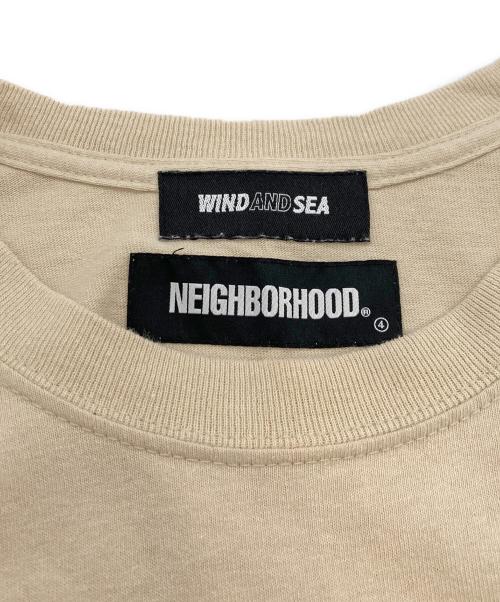 WIND AND SEA（ウィンダンシー）WIND AND SEA (ウィンダンシー) NEIGHBORHOOD (ネイバーフッド) NHWDS-2/C-TEE ベージュ サイズ:Lの古着・服飾アイテム