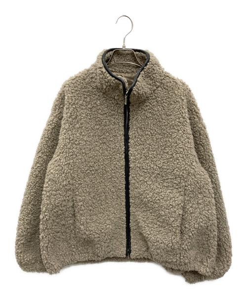 Spick and Span（スピック＆スパン）Spick and Span (スピック＆スパン) ZIPBOA BZ ブラウン サイズ:FREEの古着・服飾アイテム