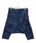 COMME des GARCONS (コムデギャルソン) デニムサルエルパンツ インディゴ サイズ:M：15000円