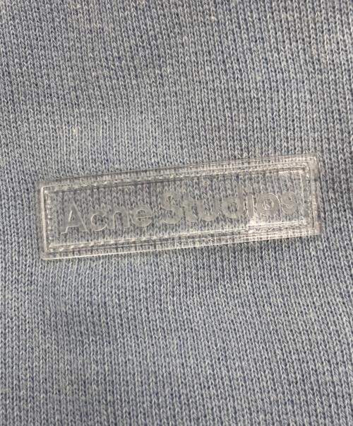 Acne studios（アクネ ストゥディオズ）Acne studios (アクネ ストゥディオズ) ウォッシュドクルーネックセータースウェット スカイブルー サイズ:Sの古着・服飾アイテム