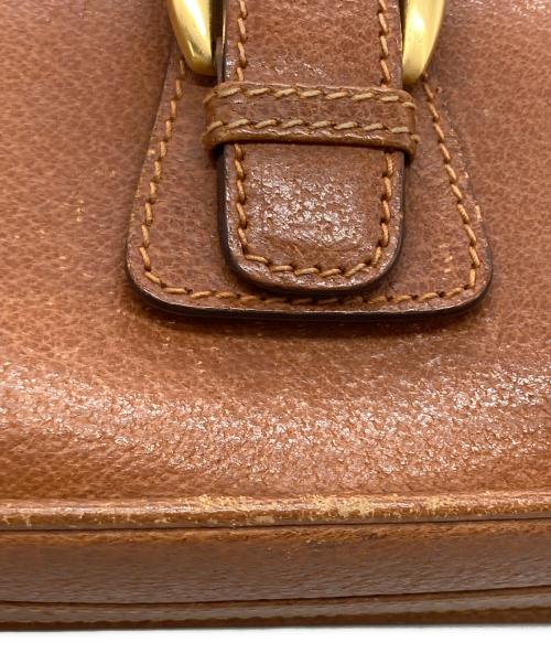 GUCCI（グッチ）GUCCI (グッチ) 【古着】ショルダーバッグ ブラウンの古着・服飾アイテム