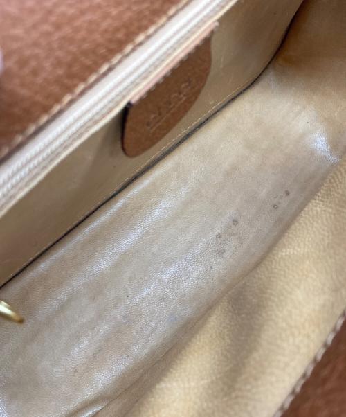 GUCCI（グッチ）GUCCI (グッチ) 【古着】ショルダーバッグ ブラウンの古着・服飾アイテム
