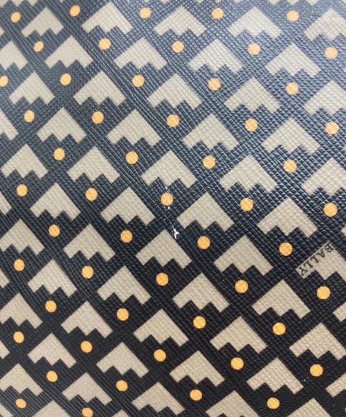 BALLY（バリー）BALLY (バリー) 総柄トートバッグ ブラックの古着・服飾アイテム