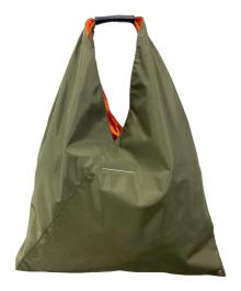 MM6 Maison Margiela（エムエムシックスメゾンマルジェラ）の古着「ジャパニーズトートバッグ」｜カーキ