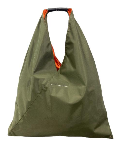MM6 Maison Margiela（エムエムシックスメゾンマルジェラ）MM6 Maison Margiela (エムエムシックスメゾンマルジェラ) ジャパニーズトートバッグ カーキの古着・服飾アイテム