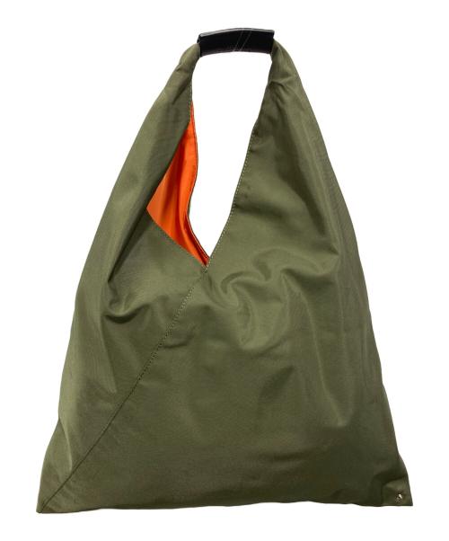 MM6 Maison Margiela（エムエムシックスメゾンマルジェラ）MM6 Maison Margiela (エムエムシックスメゾンマルジェラ) ジャパニーズトートバッグ カーキの古着・服飾アイテム