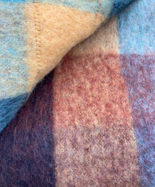 Acne studios（アクネ ストゥディオズ）ACNE STUDIOS (アクネ ストゥディオズ) チェックウールマフラー マルチカラーの古着・服飾アイテム