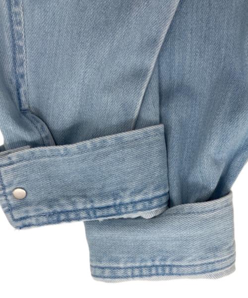 theory luxe（セオリーリュクス）theory luxe (セオリーリュクス) Slate Denim Flyn Blouse インディゴ サイズ:38の古着・服飾アイテム