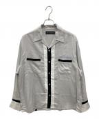 WACKO MARIAワコマリア）の古着「SWITCHING L/S SHIRT」｜グレー