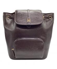 FOLNUA（フォルニュア）の古着「レザーバックパック」｜ブラウン