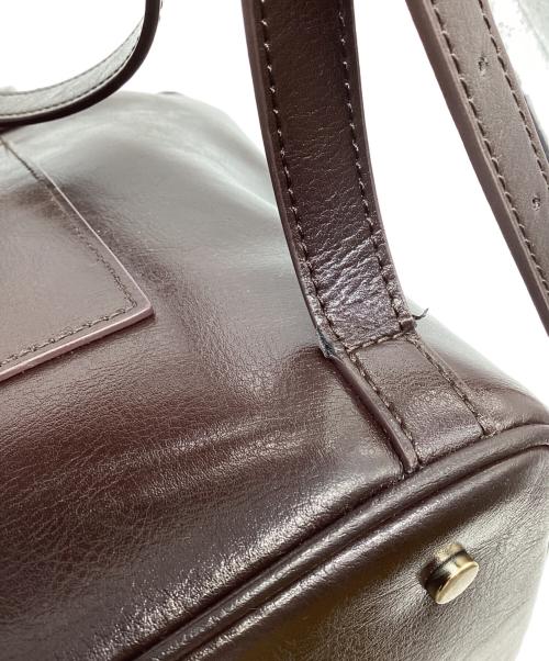 FOLNUA（フォルニュア）FOLNUA (フォルニュア) レザーバックパック ブラウンの古着・服飾アイテム